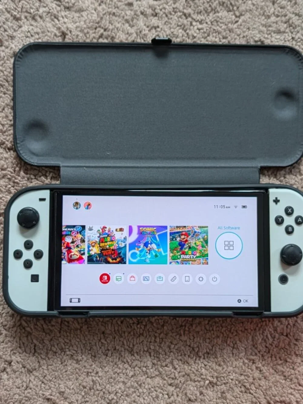Nintendo Switch OLED Console with Accessories Perfect Condition